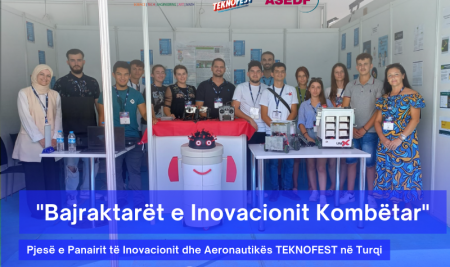 Ekipi i inovatorëve STEAM Albania në TEKNOFEST