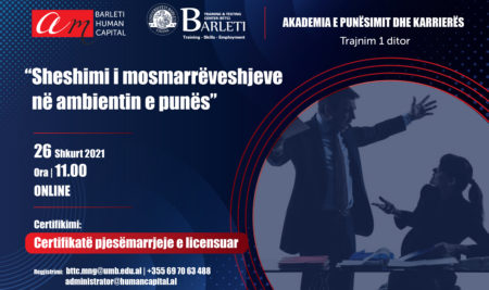 Sheshimi i mosmarrëveshjeve në ambientin e punës