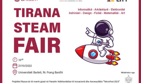 Panairi i parë STEAM, “TIRANA STEAM FAIR”